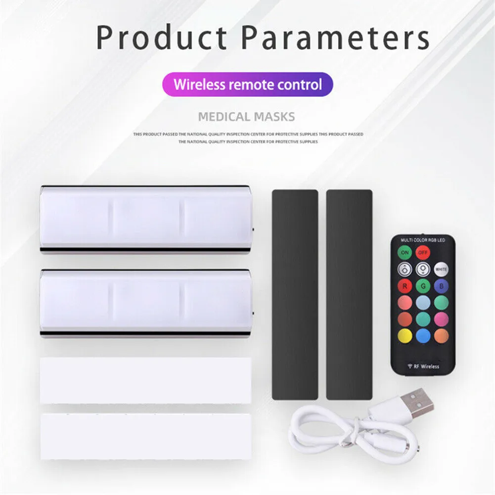 

Remote Control RGB LED Light USB Charging Party Accessories Ambient Lights Decorative Floor