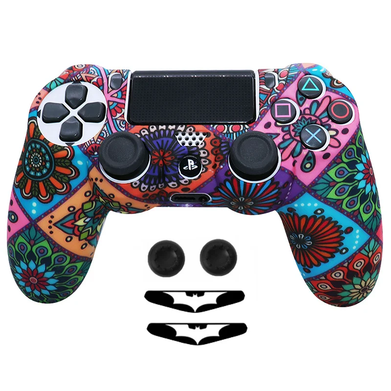 Мягкий силиконовый чехол для Sony Playstation 4 контроллера PS4 Dual shok аксессуары геймпада