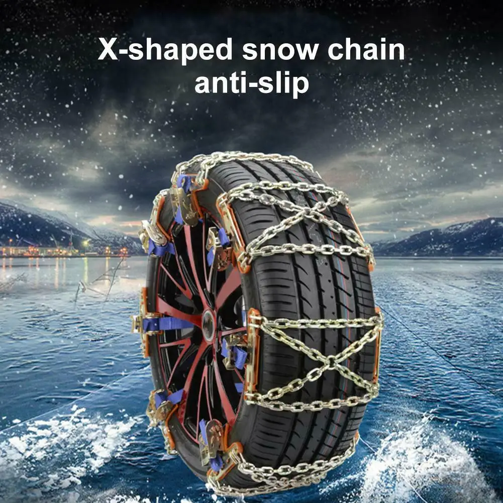 

Car None-Slid Chain Car Tire Anti-Skid Belt Chain For Safety on Driving Ice Snow Muddy Desert Universal