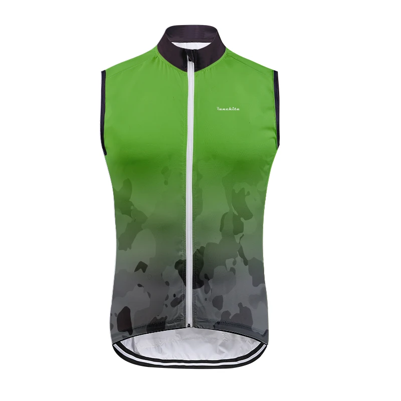2020 Runchita pro team ветрозащитный жилет для велоспорта с 3 карманами дышащий Летний без