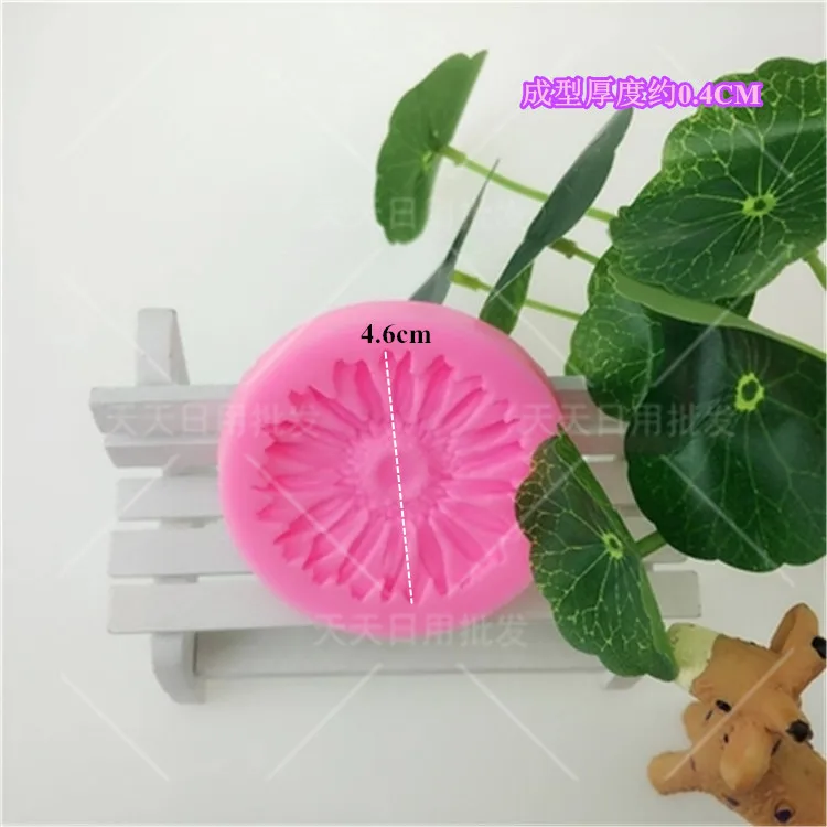 1 шт. DIY красивая силиконовая форма в виде подсолнечника инструменты для