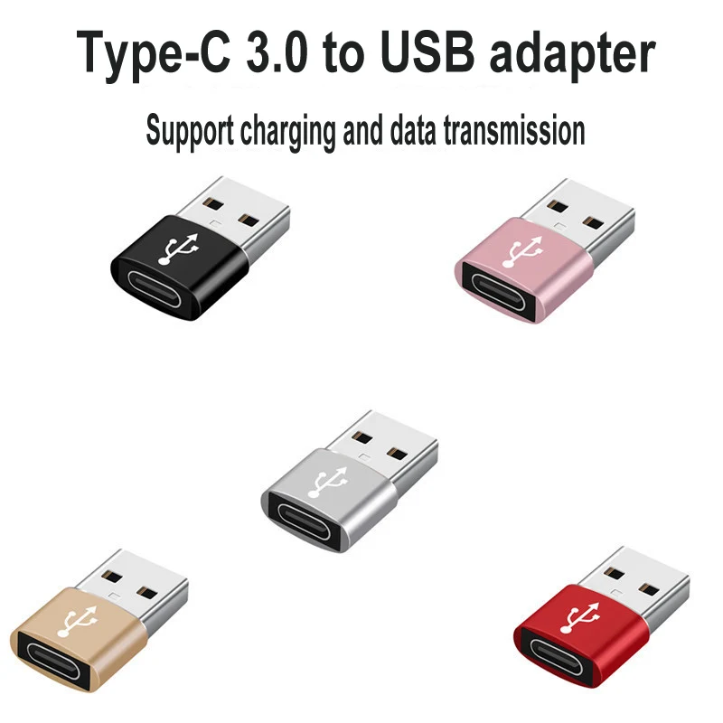 For iPhone 12 Mini 11 Pro Max Phone Charger PD Cable USB 3.0 to Type-C Adapter For AirPods Pro Mobile Phones USB C OTG Connector