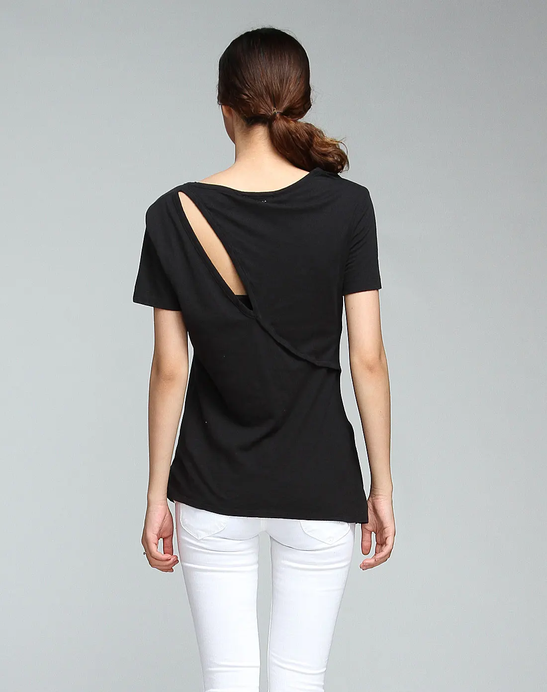 

2020 Summer Fashion T Shirt Women black Woman Tshirt