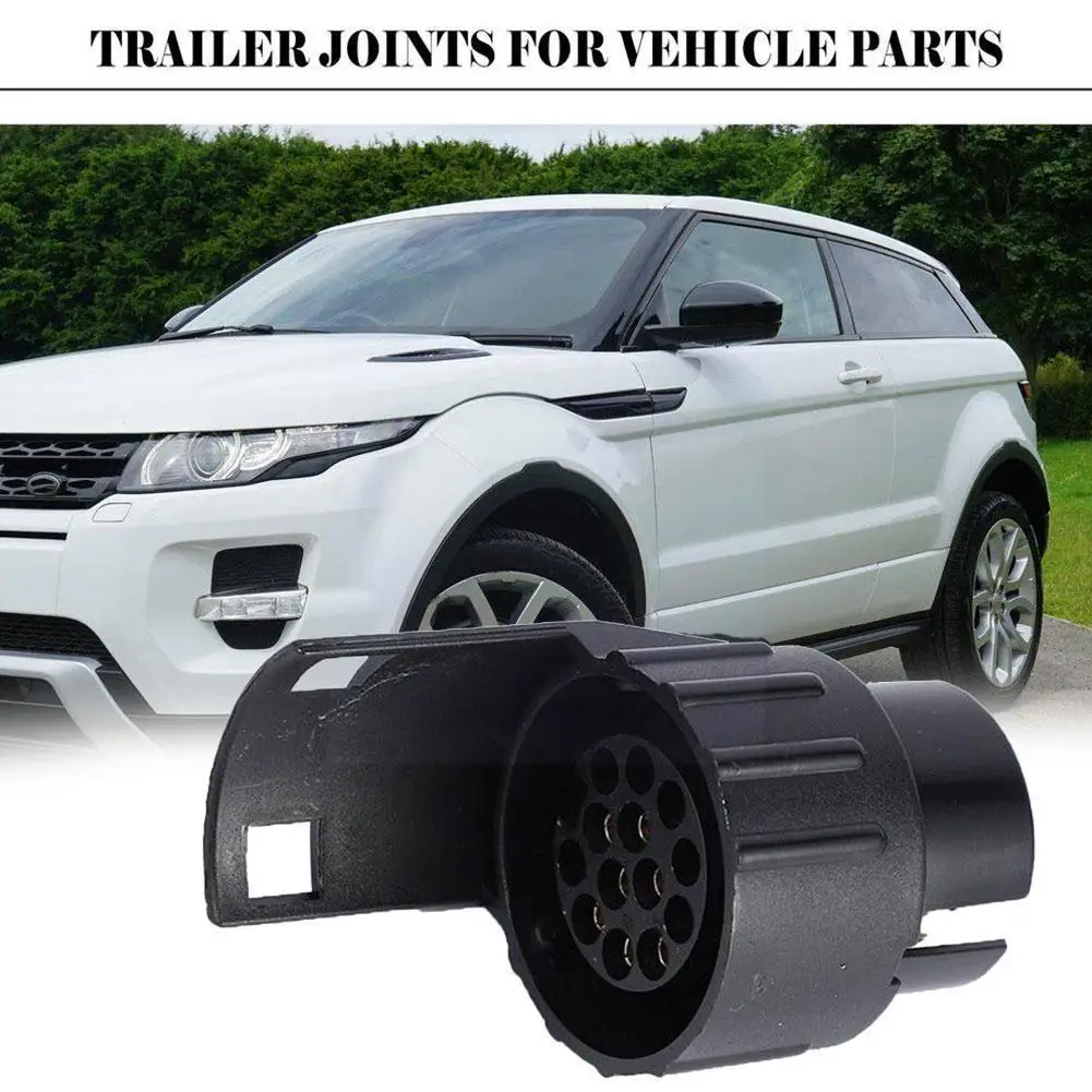 

Car Trailer Truck 7 Pin to 13 Pin Plug Adapter Trailer Plugs Towbar Towing Connections Protect 12V Socket Adapter Connector Q1C4