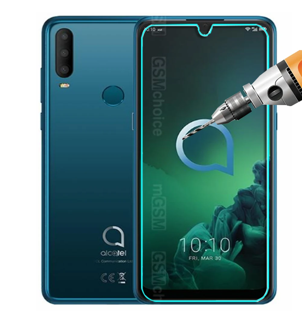 Закаленное стекло для ALCATEL 5048U 5048Y защитная пленка 3X 2019 стеклянная защита экрана