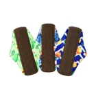 Многоразовые органические хлопковые менструальные прокладки, гигиенические прокладки, моющиеся менструальные гигиенические прокладки для женщин