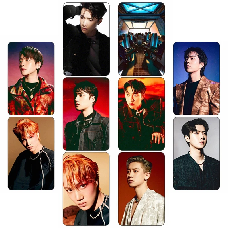 10 шт./компл. Kpop EXO специальный альбом не сражайтесь с ощущением Stikcy Фотокарточка