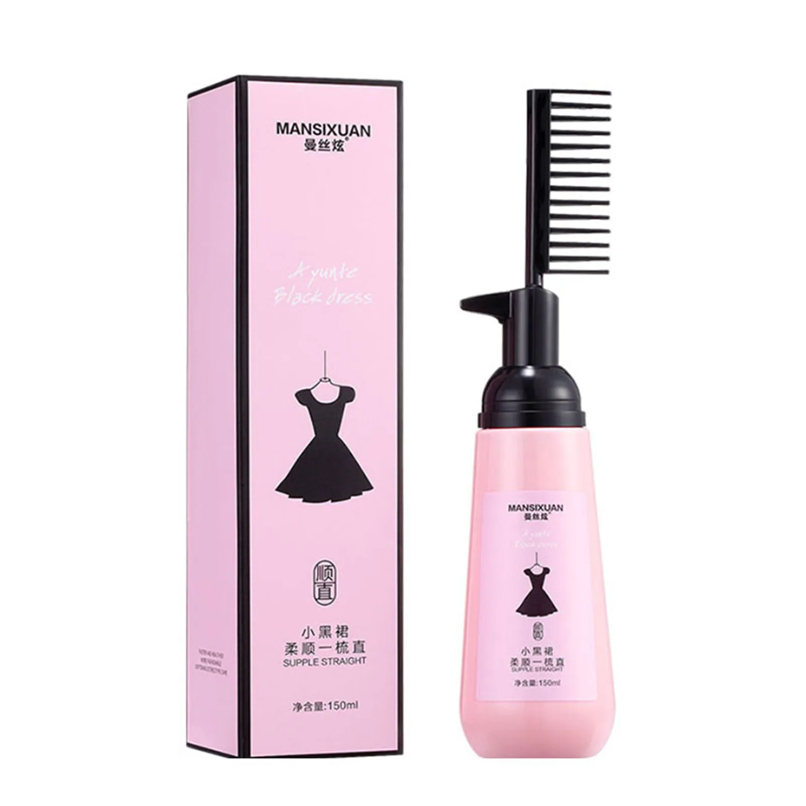 

3 Sec Straight Hair Cream Hair Straightening Protein Treatment 1 Step Protein Smoothing Professional Results Straighir KG66