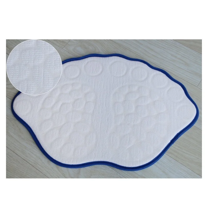 Креативные коврики для ванной Противоскользящие ног туалета 40x60 см кухонные