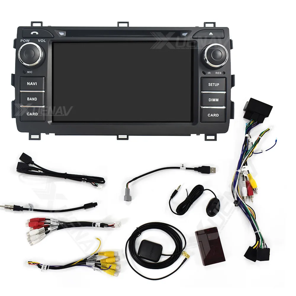 

2 Din Car radio tape recorder head unit multimedia player For TOYOTA AURIS 2013 2014 Car Stereo Autoradio Head Unit Car Stereo A