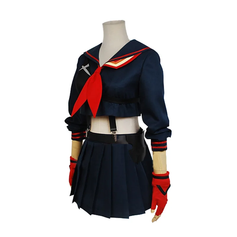 Костюм для косплея Ryuko Matoi из аниме убить La Kill и юбки школьная форма девочек платья