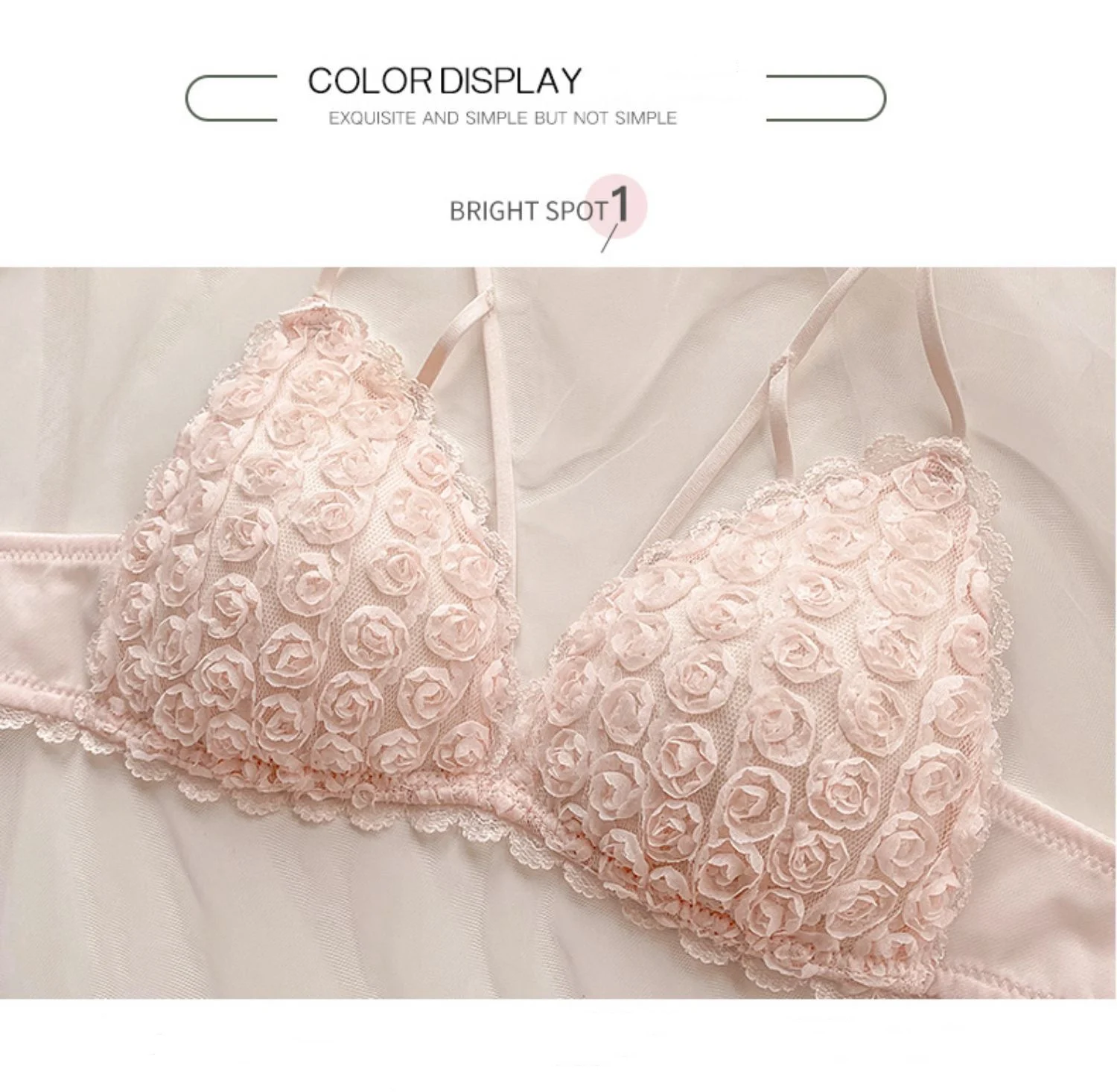 

sexy cute cat stysl velevt lance women Maiden Bra&Brief Sets adjustable soft active baby feeling lingerie