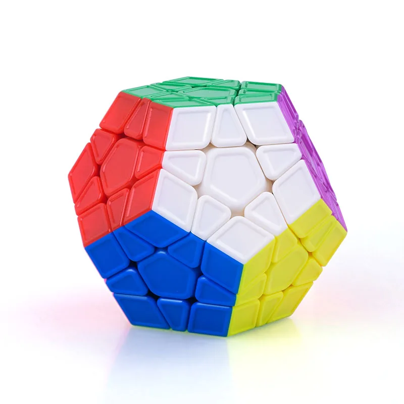 

3x3x3 Magic Cube Puzzle Professional Dodecahedron Cylinder Speed Cube Toy Game