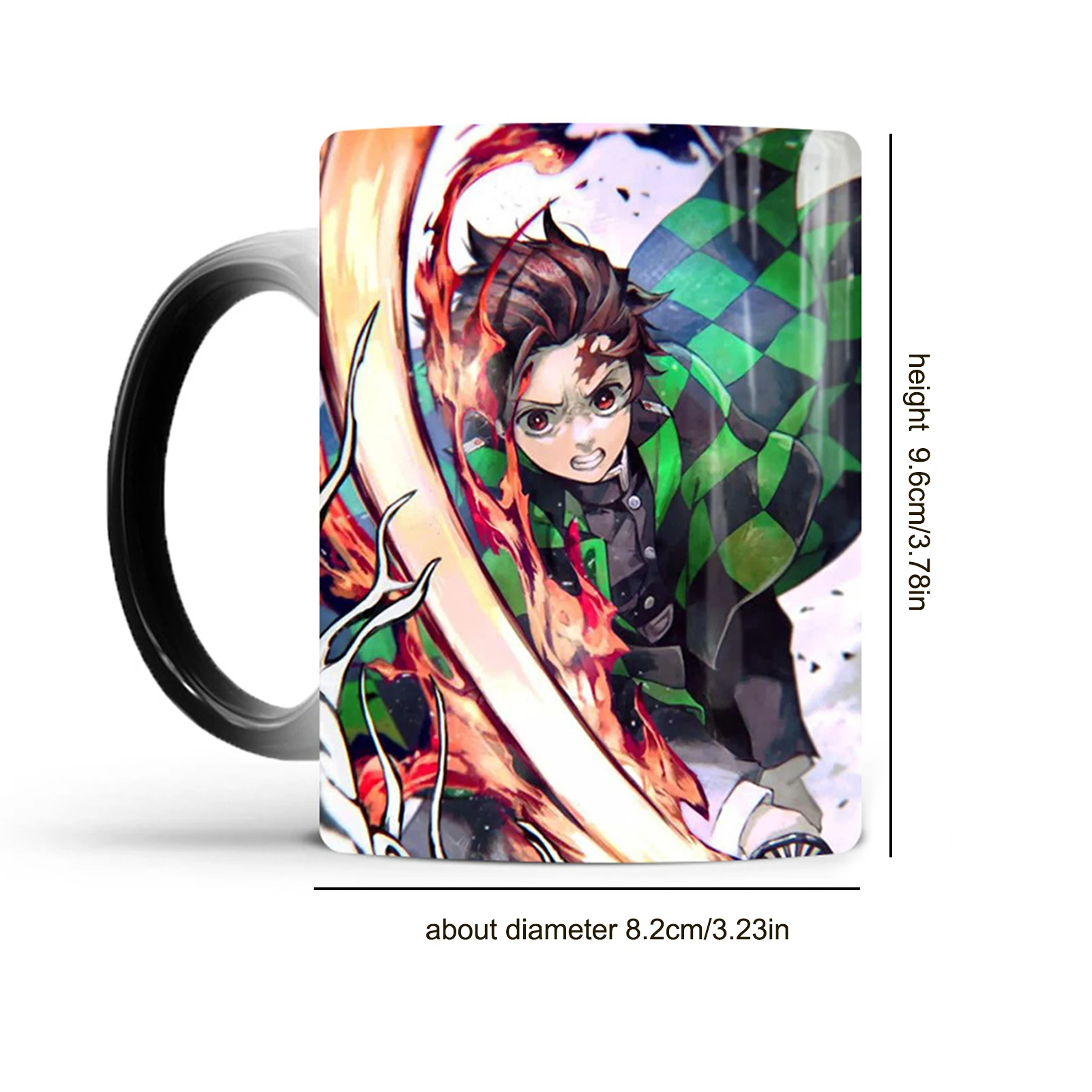 

Magic Mugs Anime Heat Sensitive Color Change Creative Coffee Cup Morning Milk Water Cup Mugs Birthday Gift