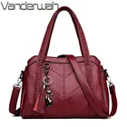 Сумка-тоут женская, кожаная