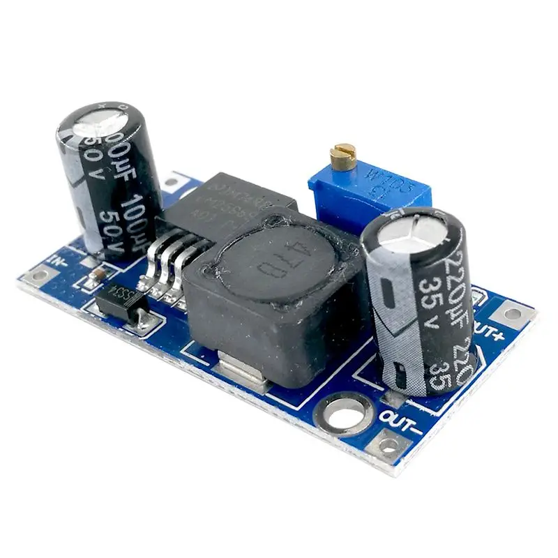 DC-DC 3A Buck Converter Step Down Diy Kit Electronic PCB Board Module LM2596 Power Supply Output 4V-35V 1.23V-30V 150KHz | Электроника