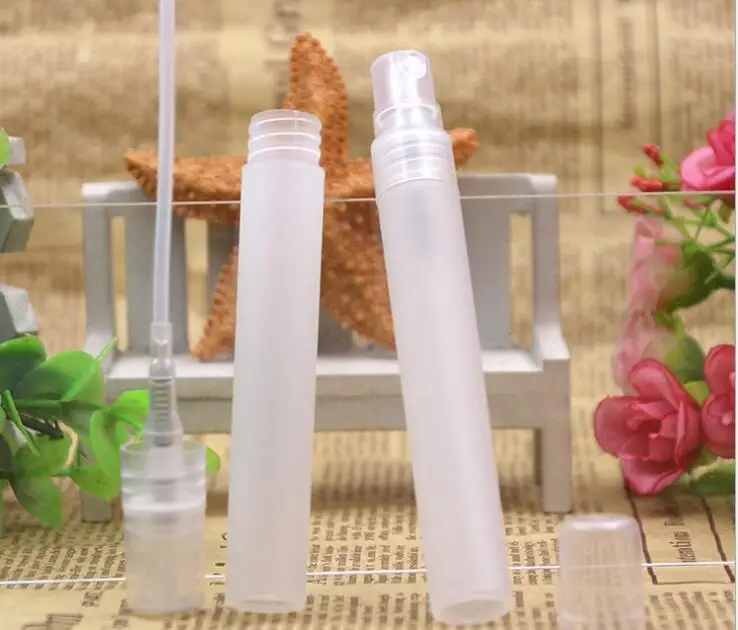 2 шт./лот 10 мл мини пластиковый спрей парфюмерная бутылка многоразового