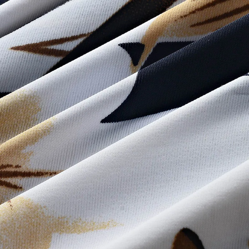 

IYUNYI Men's Underwear Summer Ice Silk Boxer Shorts Men Casual Fashion Flowers Printed Underpants Seamless Male Panties