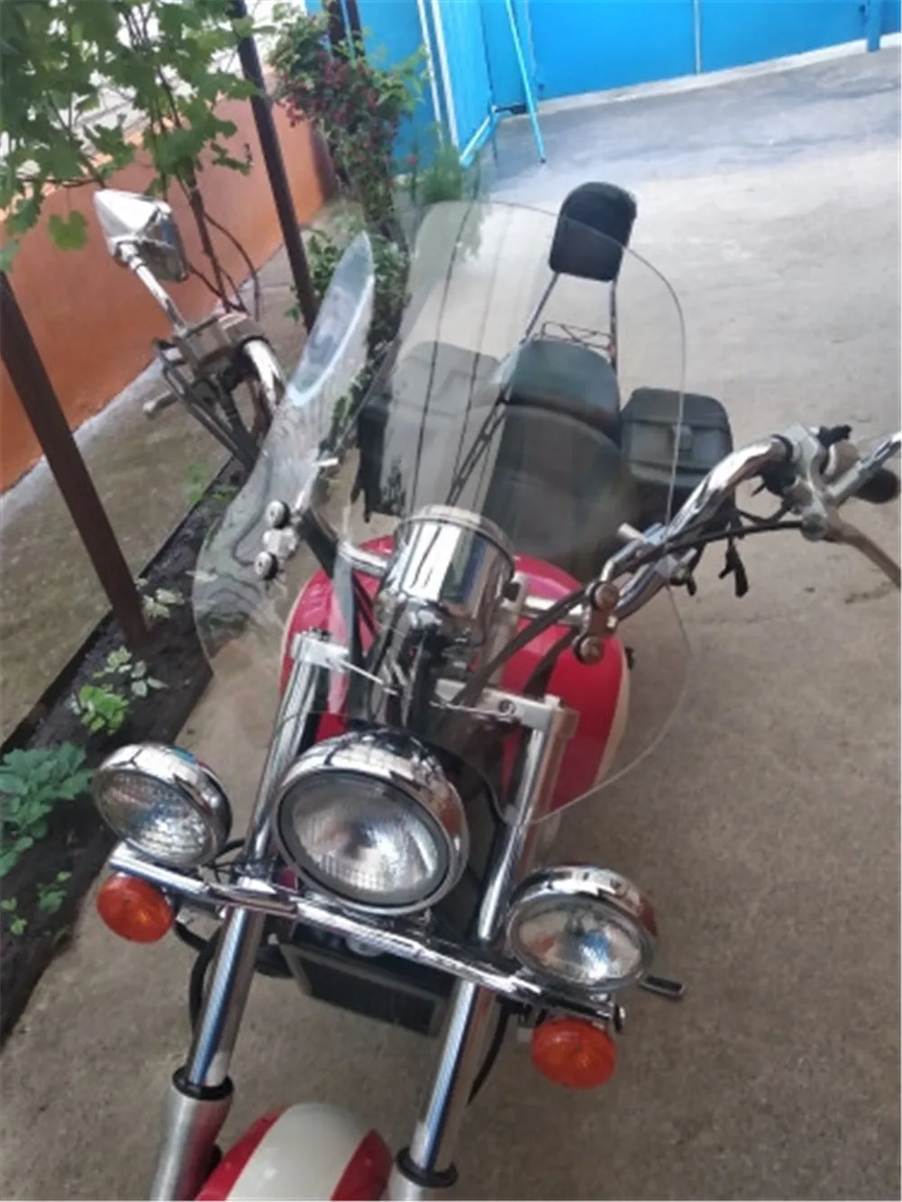 Универсальный лобовое стекло CB1300 XJR1200 YBR250 CB400 GN250 мотоцикла модифицированное |