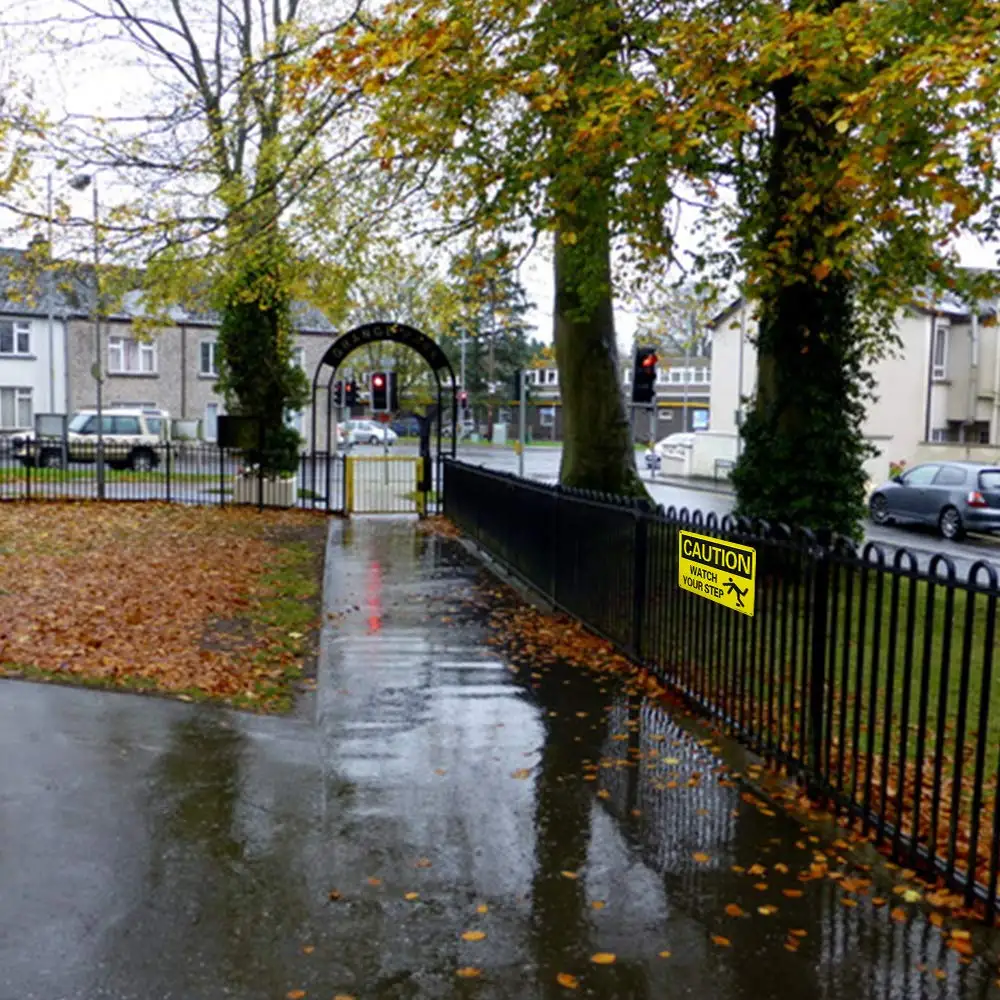 

Safety Sign Caution Watch Your Step 8x12 inch Metal Tin Sign