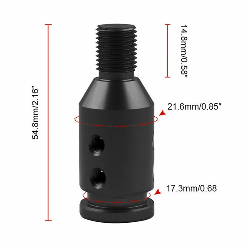 1 шт. Универсальный алюминиевый Сменный Адаптер для ручки - Цена: 149,73 руб.