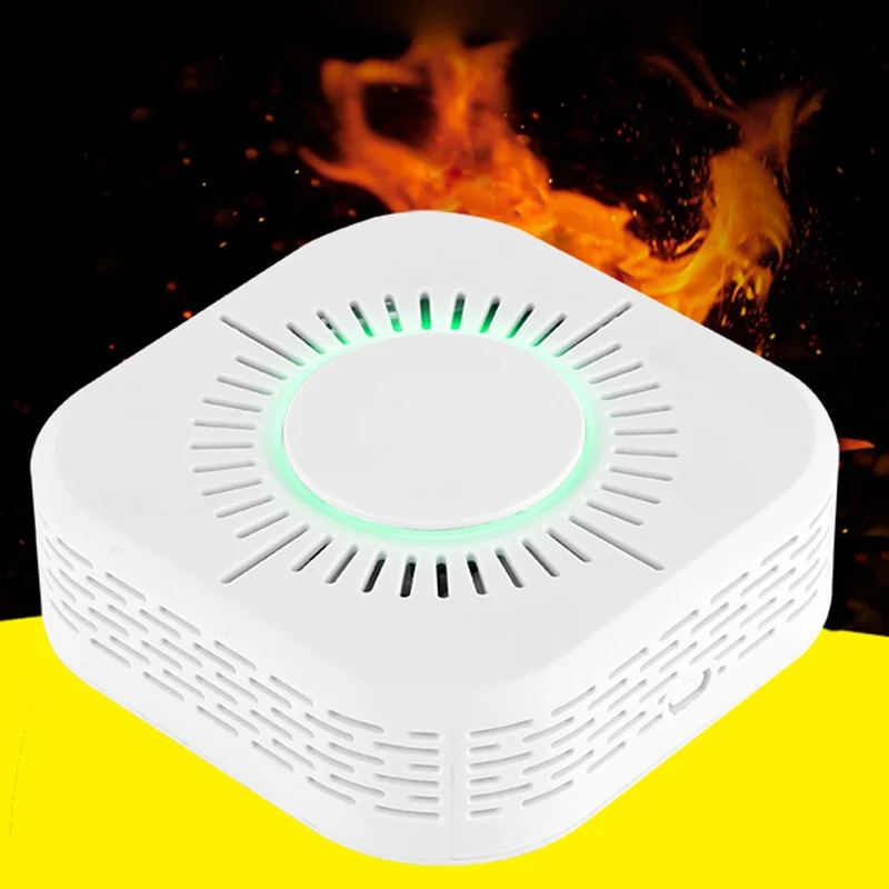 Беспроводной датчик для дымоуловителя детектор сигнализации 433 МГц домашняя