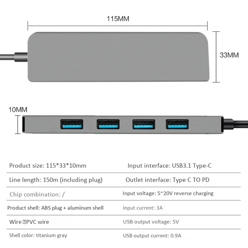 USB Type C Dex док-станция 3 1 порт HDMI OTG кабель Sam Sung станция для S10 S9 Hua Wei P20 P30 Pro ноутбука |