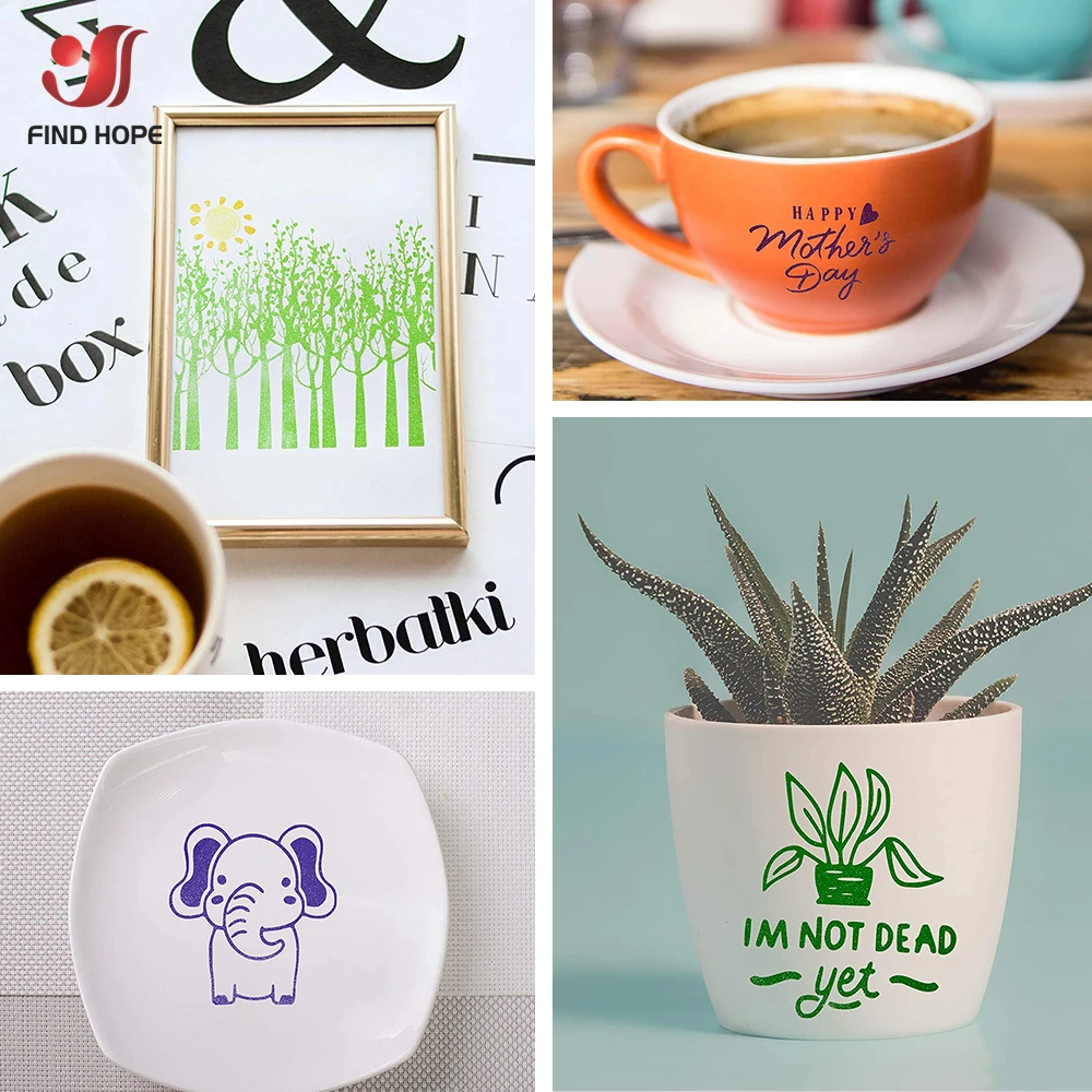 Блестящие клейкие виниловые листы Carft для Cricut Cameo Maker наклейки стеклянные чашки