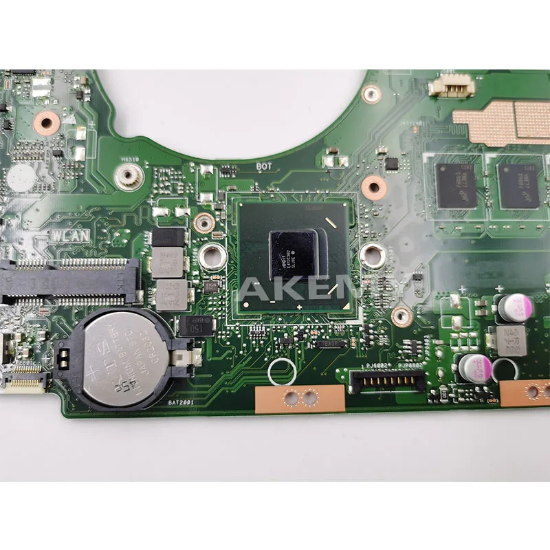 

new motherboard S300CA For Asus S300CA S300C VivoBook Laptop motherboard S300CA mainboard 987/1007U REV2.0 4G RAM