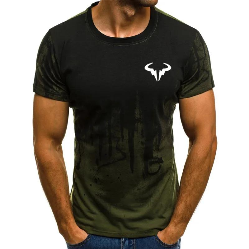 

2021Men's 3D printed T-shirt, fashion short sleeve T-shirt, round neck summer T-shirt, fashion casual T-shirt, fashion
