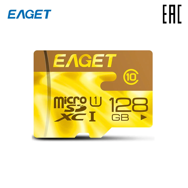 EAGET micro sd card F2-128 карта памяти 128Гб TF карта/для телефона
