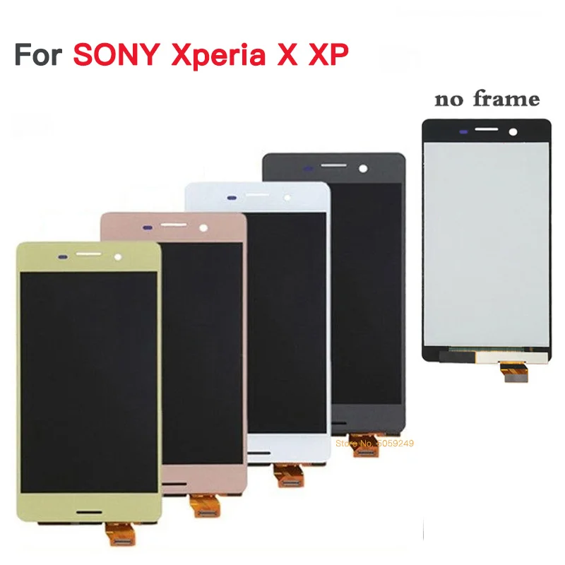 Для SONY Xperia X F5121 F5122 ЖК-дисплей + сенсорный экран дигитайзер для XPERIA XP Performance F8131 F8132