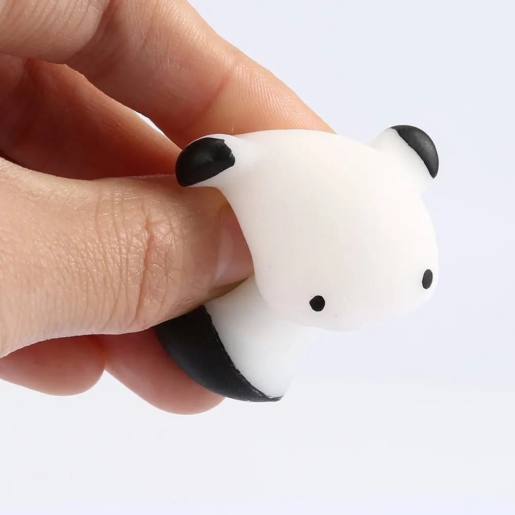 panda Мягкие мини мягкие игрушки для снятия стресса милые животные дизайн Skuishy Animales панда для сдавливания декомпрессии игрушки для детей и взрослых - Цвет: panda