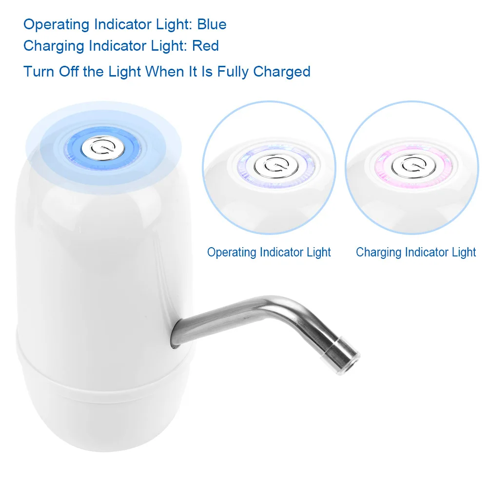 Автоматический Электрический насос для воды 5 в 8 Вт быстрая зарядка от USB