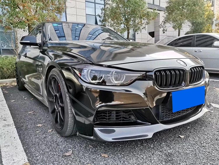 

Lively2021, подходит для F30f35 w 3 Series m Sport 320 328li, установка маленькая, охватывающая углеродное волокно, большая v-образная передняя губа