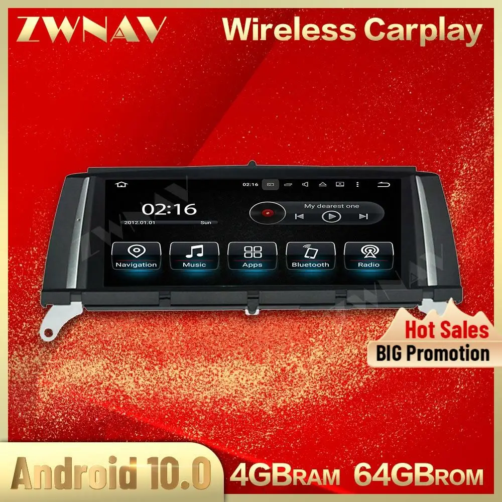 

Автомобильный мультимедийный плеер с 4 Гб + 64 ГБ, Android 2013, экраном для BMW X3 2014, 2015, GPS-навигация, автомобильное аудио, радио, стерео, IPS, головное у...