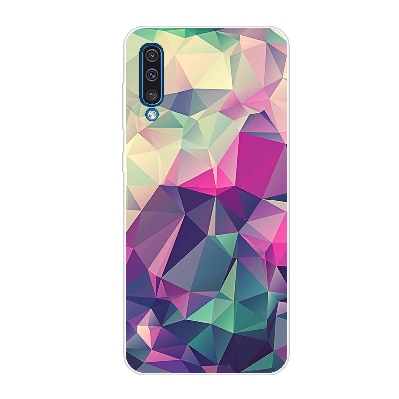 Milky White Чехол для samsung Galaxy A50,, модный Мягкий силиконовый чехол для samsung A30 30 A 50 A505, чехлы для телефонов - Color: Milky White