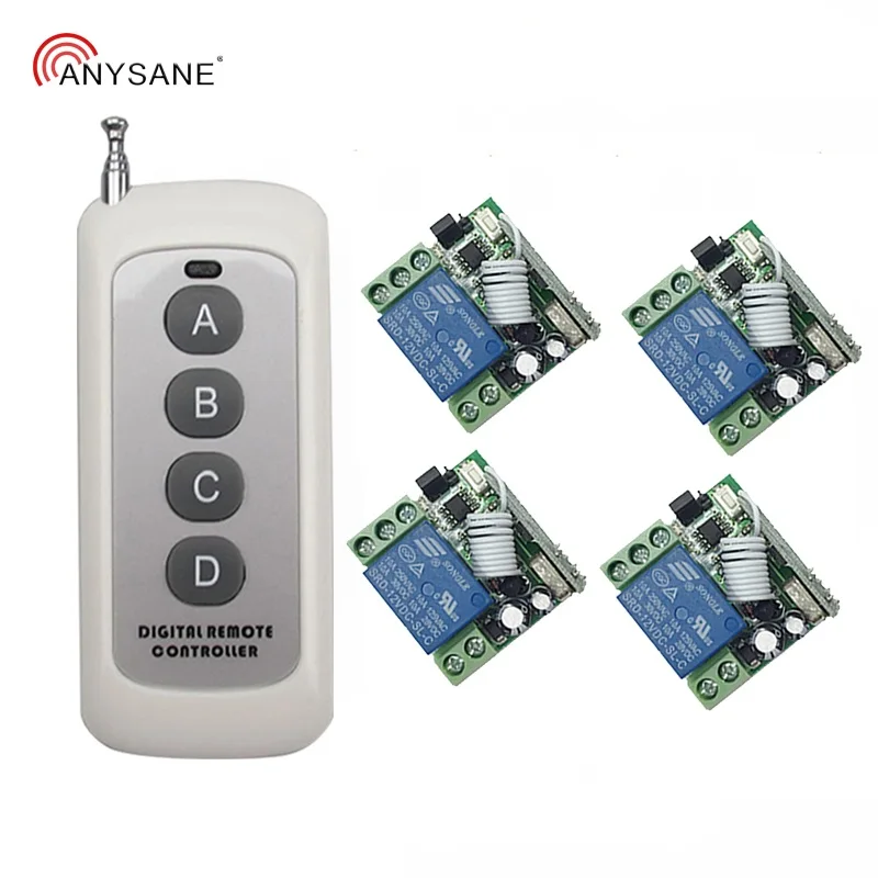 Универсальный беспроводной переключатель освещения 433 МГц rf релейный приемник