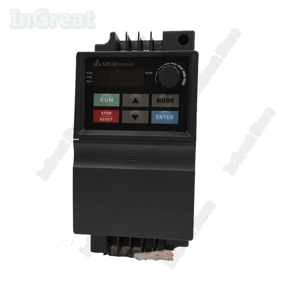 Преобразователь Delta AC 220 В 3-фазный вход 0 75 кВт 750 Вт VFD 1hp 600 Гц переменный ток VFD007EL23A
