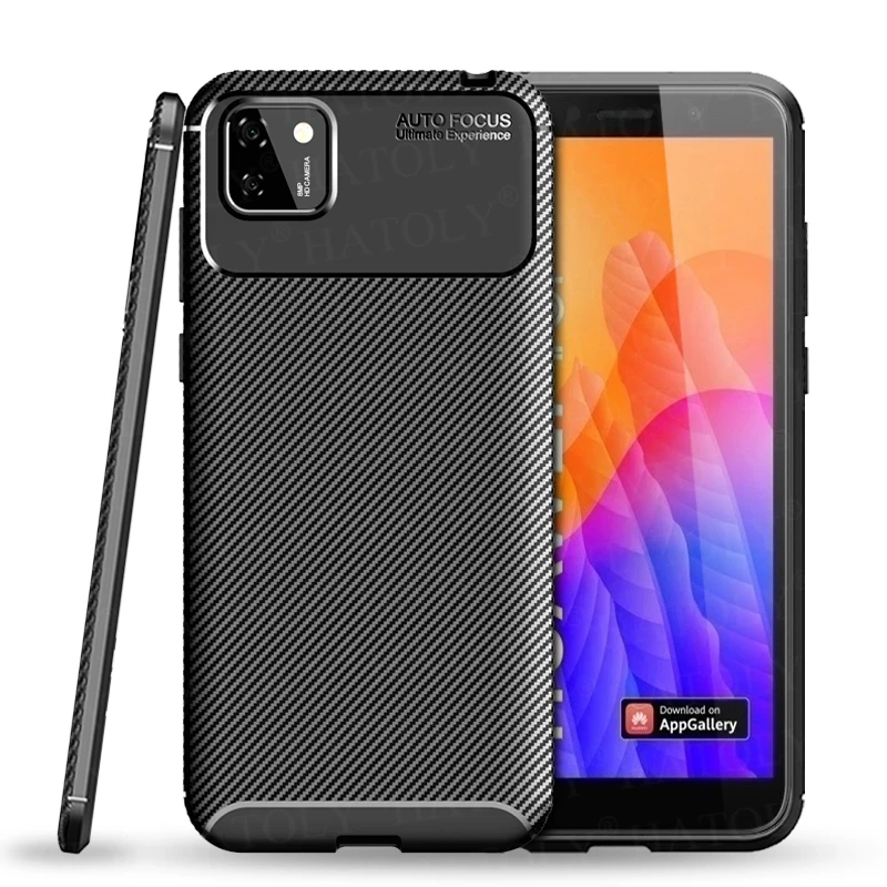 Для Huawei Y5p Y6p Y8p чехол для Y6S Y9S Y8S Y7p Мягкий Силиконовый ТПУ противоударный бампер