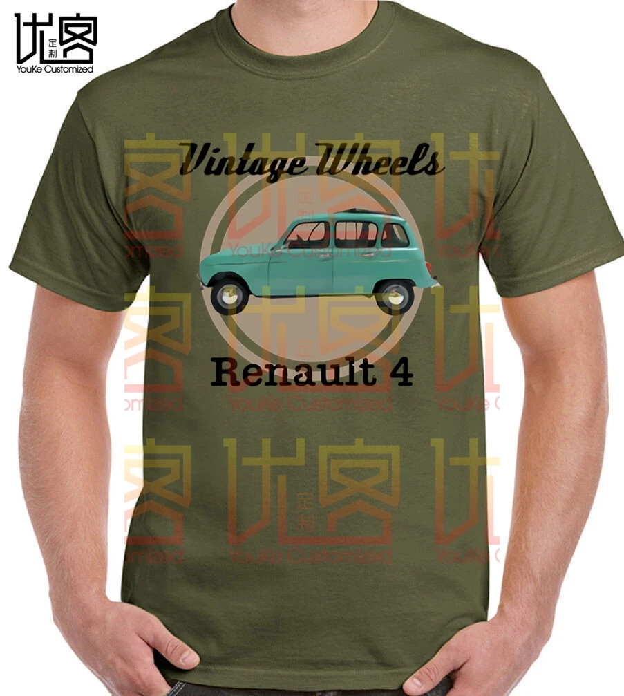 Мужская футболка из 100% хлопка с круглым вырезом принтом на заказ винтажная