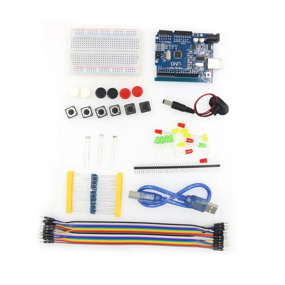 Стартовый комплект 13 в 1 новый стартовый макетная мини-плата светодиодная