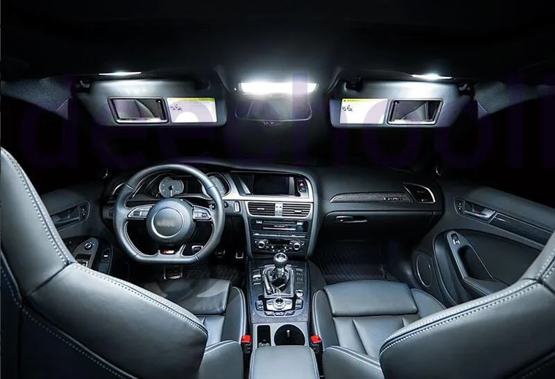 Canbus светодиодный ные лампы/лампы для номерного знака + внутренние верхние