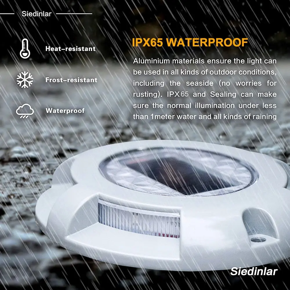 Светодиодный подземный светильник напольный s подъездная дорожка док-станция