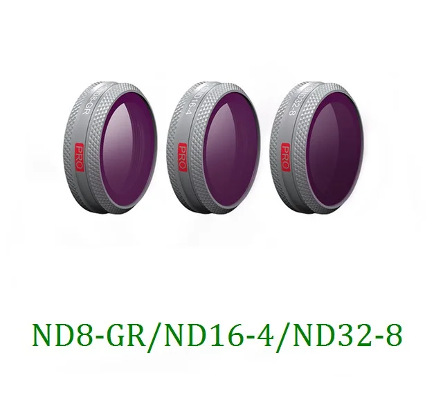 ND8GR ND16-4 ND32-8 PGYTECH ND CPL набор фильтров для объектива для DJI Mavic 2 Zoom профессиональная версия - Цвет: ND8GR ND16-4 ND32-8