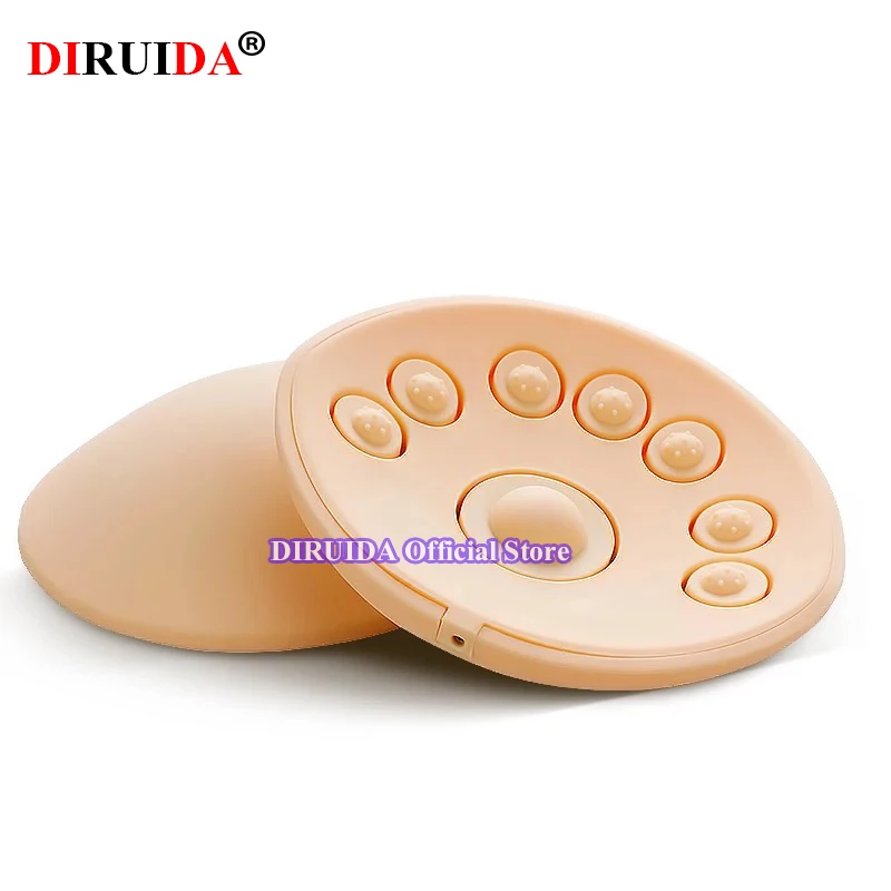 

Electric Chest Massage Wireless Breast Instruments Enhancement Enlargement Chest Vibrating Massage Enlarge Breast Silicone Pads