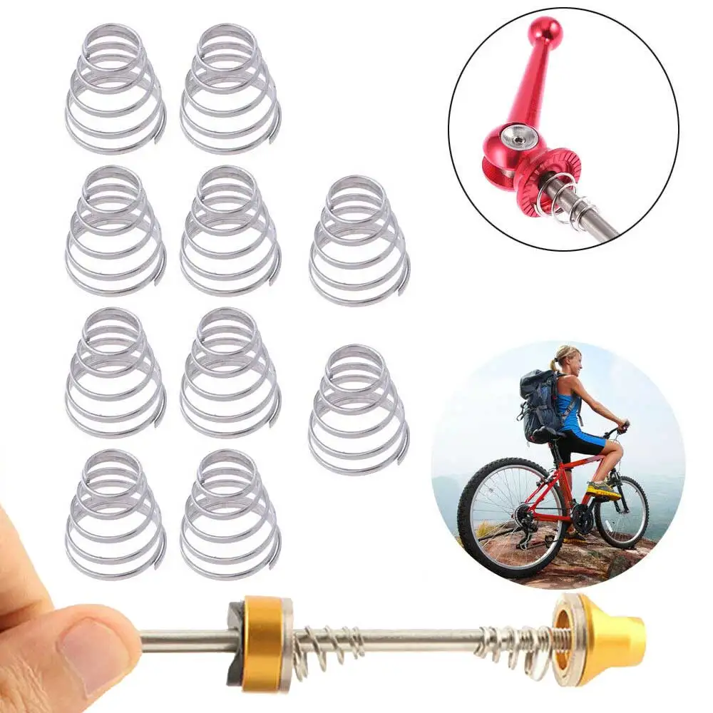 

10 Pieces of Stainless Steel Springs for The Front Wheel And Rear Wheel Hub