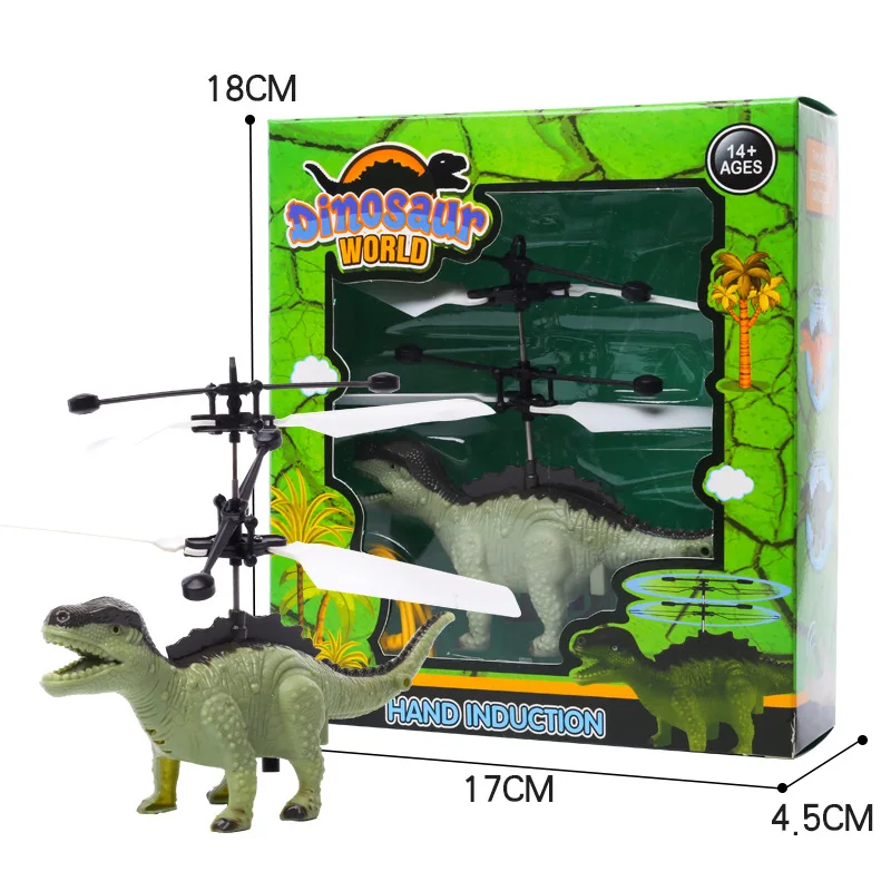 Интеллектуальный робот с ручным датчиком Летающий и динозавр детская игрушка