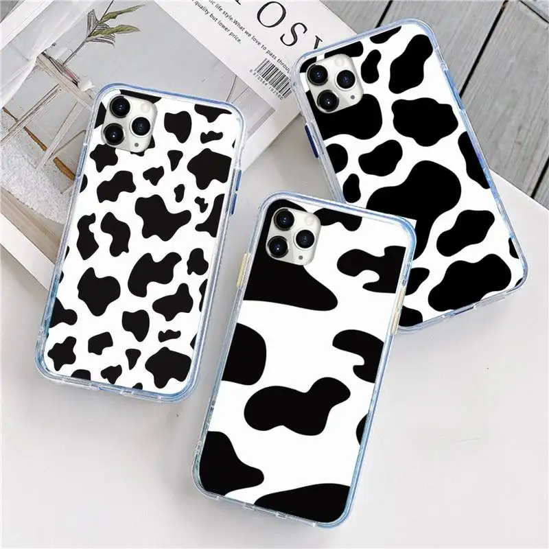 

Cow Pattern Phone Case For iphone 12 5 5s 5c se 6 6s 7 8 plus x xs xr 11 pro max mini