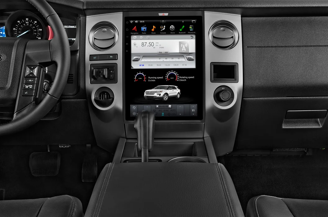 CHOGATH 17 дюймов Высокое разрешение 1980*1024 Tesla стиль с системой Android для Ford expedition 2007
